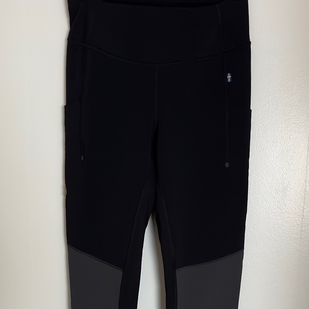 Fjallraven Abisko VÄRM Trekking Tights Black Small